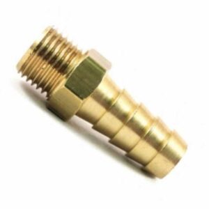 ESPIGÃO ROSCADO MACHO NPT 1/4" PARA MANGUEIRA 5/16"