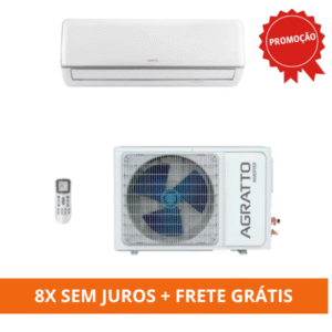 Ar Condicionado Split HW Inverter Agratto Liv Top 24.000 BTUs R-32 Só Frio 220V -Dante Resolve