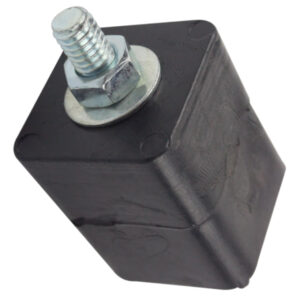 Coxim Mini Calço De Borracha P/ Ar Condicionado COM PARAFUSO